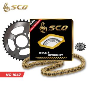 KIT DE ARRASTRE BAJAJ PLATINA 100 ES 4 HUECOS 428Hx124L 14X44